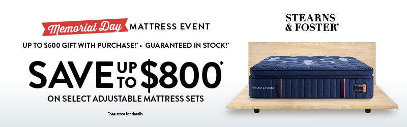 Stearns and Foster Mattress