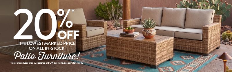 Patio 20% Off